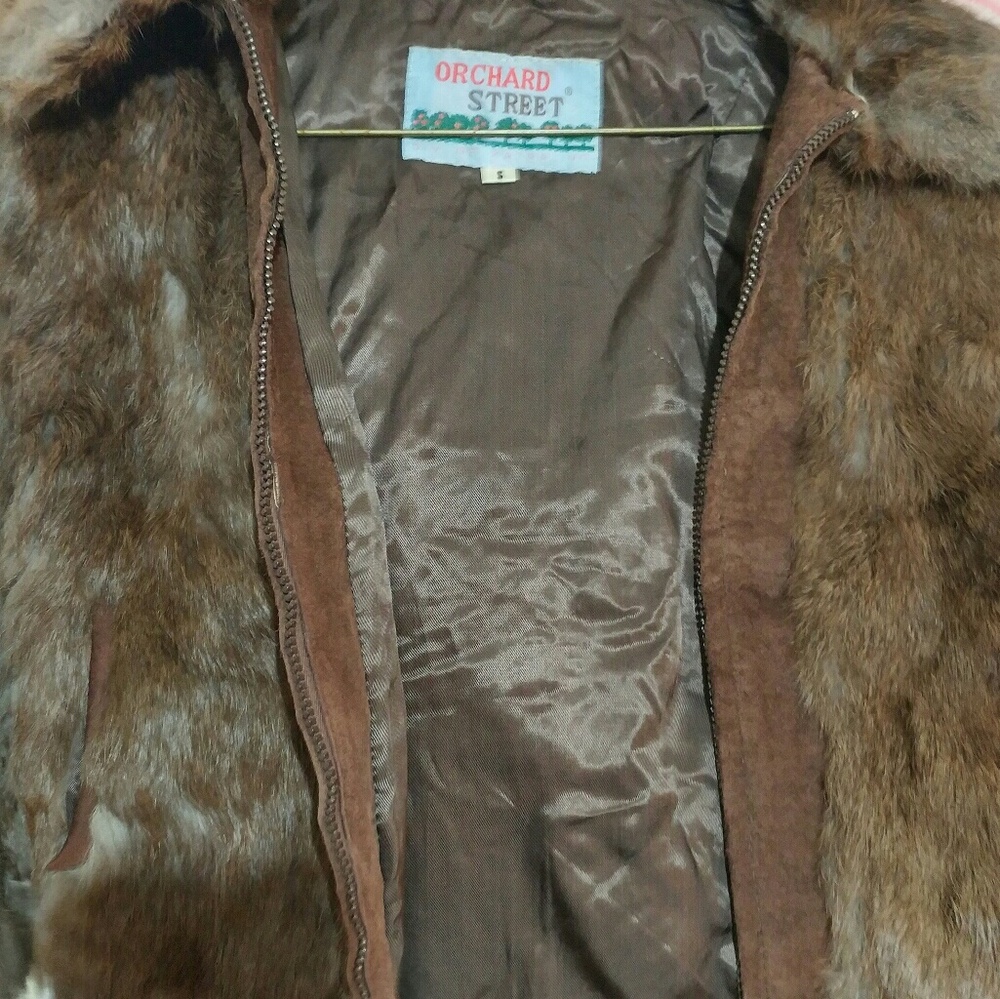 Authentic Rabbit Fur Coat